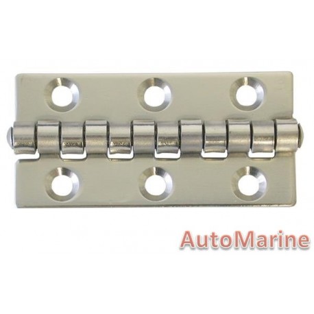 Butt Hinge - 316 Stainless Steel - 58mm x 30mm