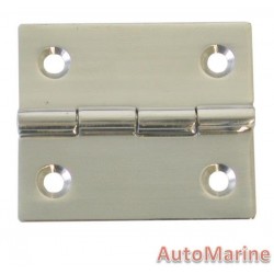 Butt Hinge - 316 Stainless Steel - 40mm x 35mm