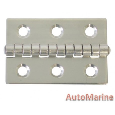 Butt Hinge - 316 Stainless Steel - 59mm x 40mm