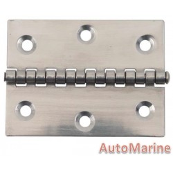 Butt Hinge - 316 Stainless Steel - 79mm x 60mm