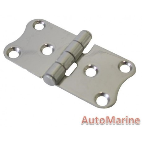 Cuddy Hinge - 76mm x 38mm - Stainless Steel