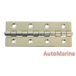 Door Hinge - 100mm x 39mm x 1.2mm - Stainless Steel