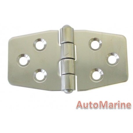 Door Hinge - 77mm x 40mm - Stainless Steel