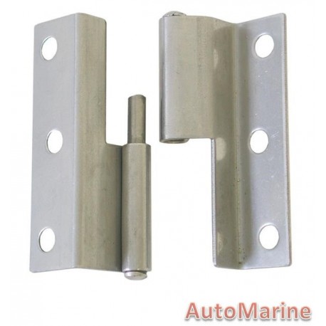 Door Hinge - 55mm x 37.5mm - Stainless Steel