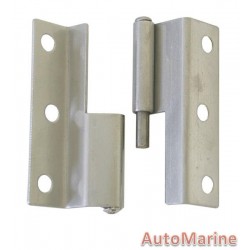 Door Hinge - 55mm x 37.5mm - Stainless Steel