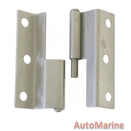 Door Hinge - 55mm x 37.5mm - Stainless Steel