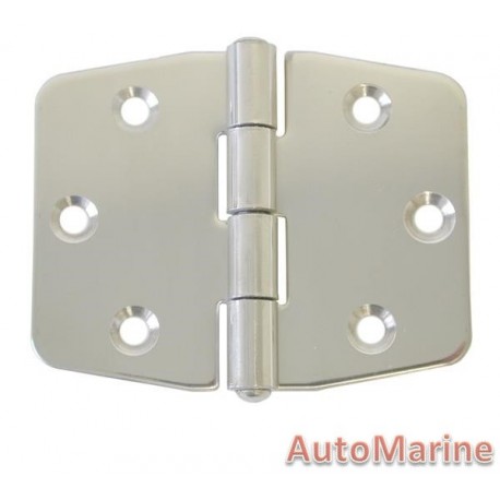 Door Hinge - 74mm x 60mm - Stainless Steel