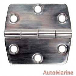 Door Hinge - 70mm x 74mm - Stainless Steel