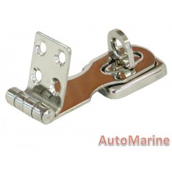 Hasp and Staple - 102mm x 30mm - Stainless Steel
