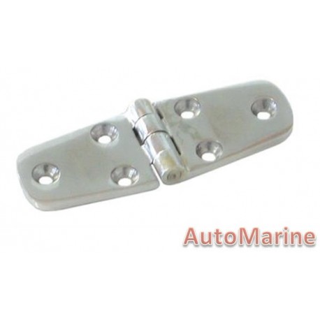 Door Hinge - 100mm x 36mm - Stainless Steel