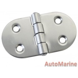 Door Hinge - 75mm x 40mm - Stainless Steel