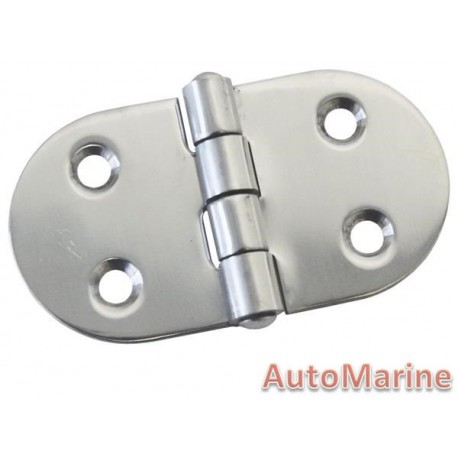 Door Hinge - 75mm x 40mm - Stainless Steel