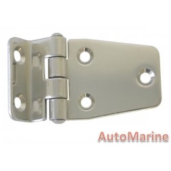 Short Side Offset Hinge - 66mm x 40mm - 316 Stainless Steel