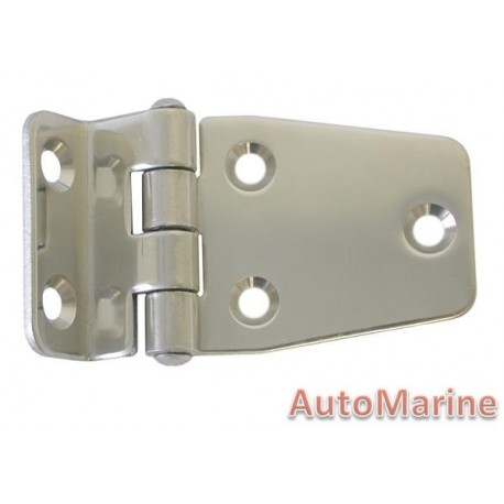 Short Side Offset Hinge - 66mm x 40mm - 316 Stainless Steel