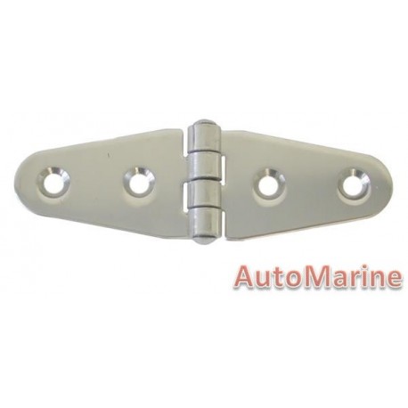 Strap Hinge - 100mm x 30mm - 316 Stainless Steel