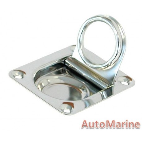 Pull Ring - 55mm x 65mm - Stainless Steel