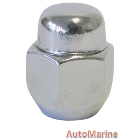 Capped End Chrome Wheel Nut for Nissan Navara