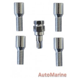 Wheel Lock Bolt Set [28mm x 12mm x 1.5mm]