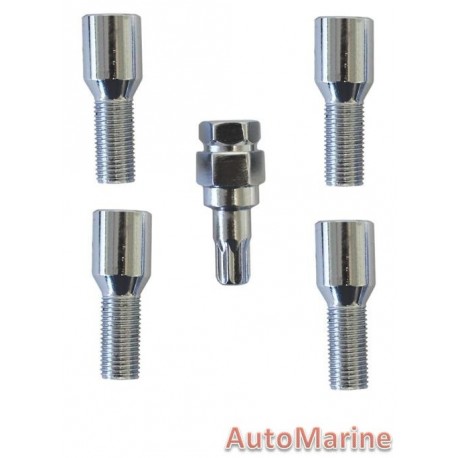 Wheel Lock Bolt Set [28mm x 12mm x 1.5mm]