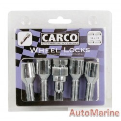 Wheel Lock Bolt Set [28mm x 12mm x 1.5mm] for VW/Audi