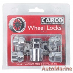 Locking Wheel Nut Set [19/21mm x 12mm x 1.5mm]