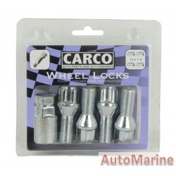 Wheel Lock Bolt Set [14mm x 1.5mm]