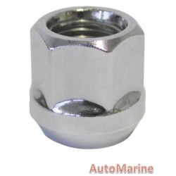 Open End Zinc Wheel Nuts [19mm x 14mm x 1.5mm]