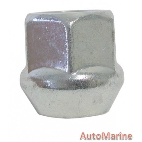 Open End Zinc Wheel Nuts [19mm x 12mm x 1.5mm]