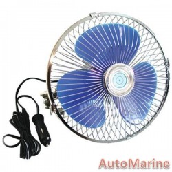 Oscillating 8 Inch Diameter Fan - 12 Volt