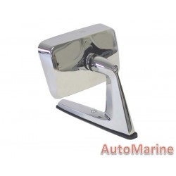 Universal Chrome Square Mirror