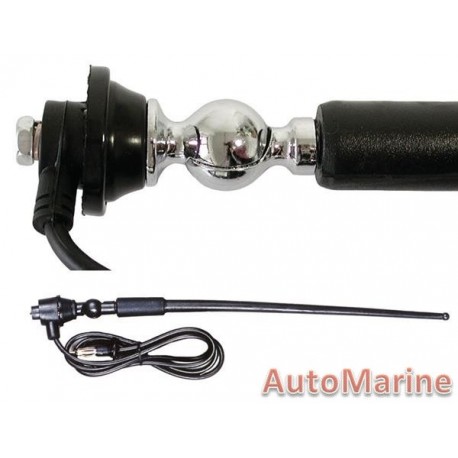 AERIAL RUBBER W/ADJUSTABLE BASE