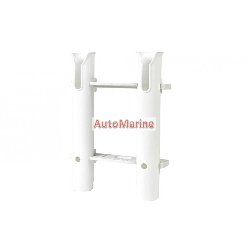 2 Rod Plastic Fishing Rod Holder