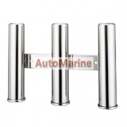 Rod Holder - 3 Rod - Heavy Duty - 316 Stainless Steel