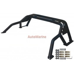 Toyota HiLux Black Metal Roll Bar (2015 Onward)