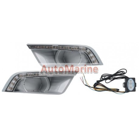 Ford Ranger (2015 Onward) DRL Spot Lamp Cover Set