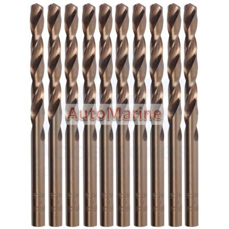 Hoteche HSS Drill Bits - 6mm (10 Piece)