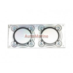 Licence Disc Holder (Double) for Truck / Trailer (Metal)