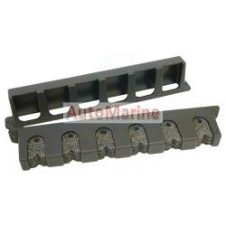 Rod Holder Rack - Plastic - Vertical (6 Rod)