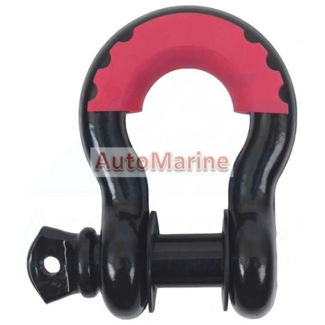 Bow Shackle - Plastic Coated - 4.7 Ton