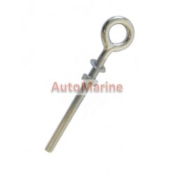 Long Welded Eye Bolt - 316SS - 80kg Load