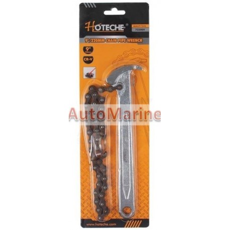 Hoteche Chain Pipe Wrench - 220mm