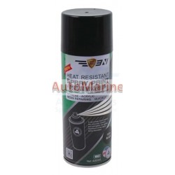 Heat Resistant Aerosol Spray Paint - Black - 400ml