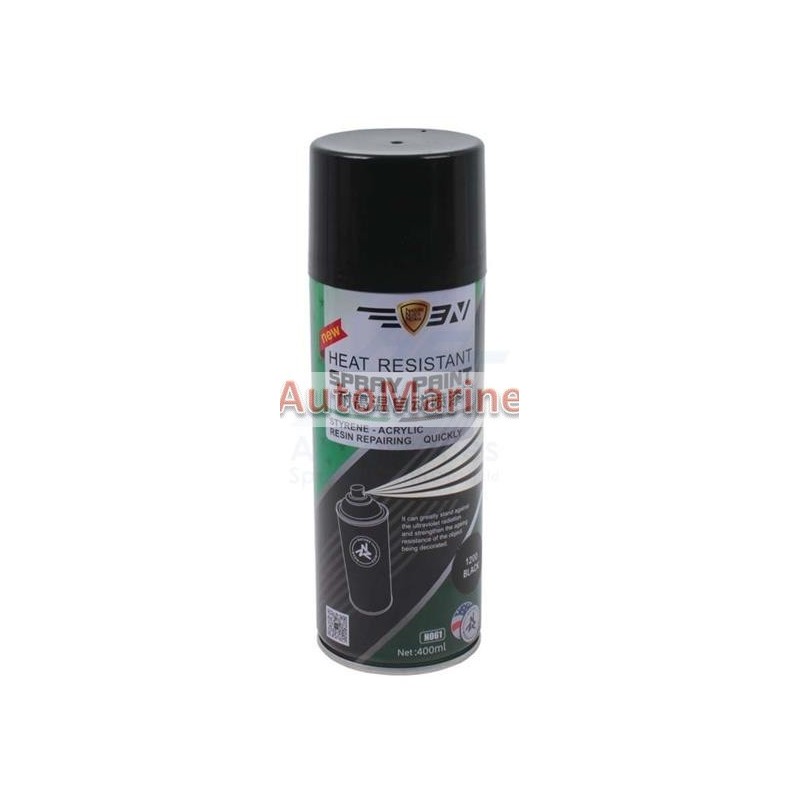 Heat Resistant Black Aerosol Spray Paint