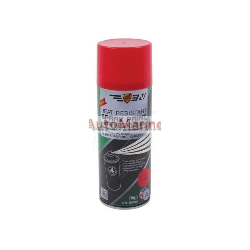 Heat Resistant Red Aerosol Spray Paint