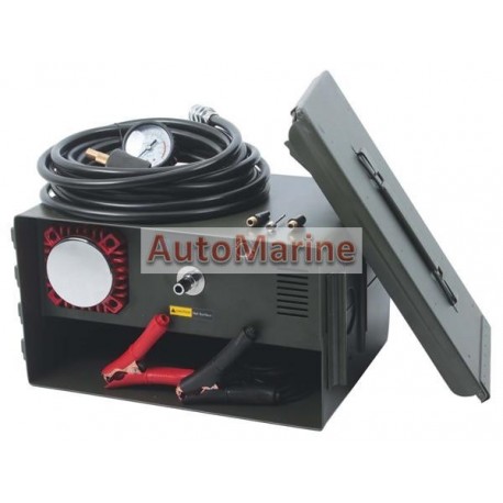 Heavy Duty Air Compressor & Tyre Inflator in Ammo Box - 12 Volt