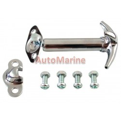 Bonnet Catch - Chrome - Metal