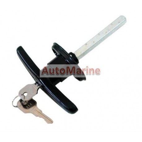 Canopy Locking Handle with Keys - T Type