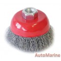 Cup Brush Galvanised75mm M14X2