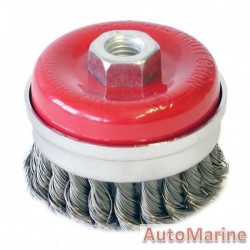 Cup Brush Knotted 65mm