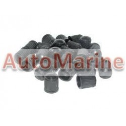 Valve Cap - Plastic - Black - 1000 Pieces